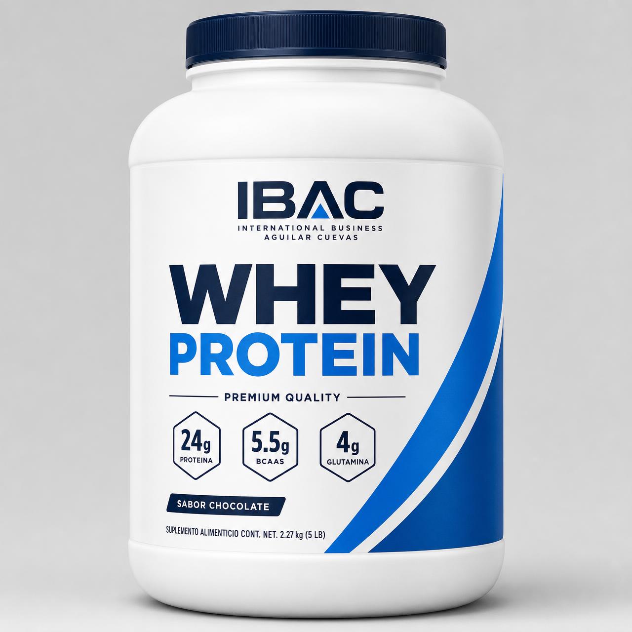 Producto de Proteína Whey maquilado por IBAC